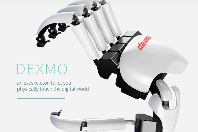 Dexmo VR Gloves Are Dexta Robotics Initiative Touch & Feel Virtual World
